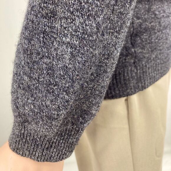 Armando 100% Lambswool Men’s Grey Cardigan Size S - Picture 3 of 7